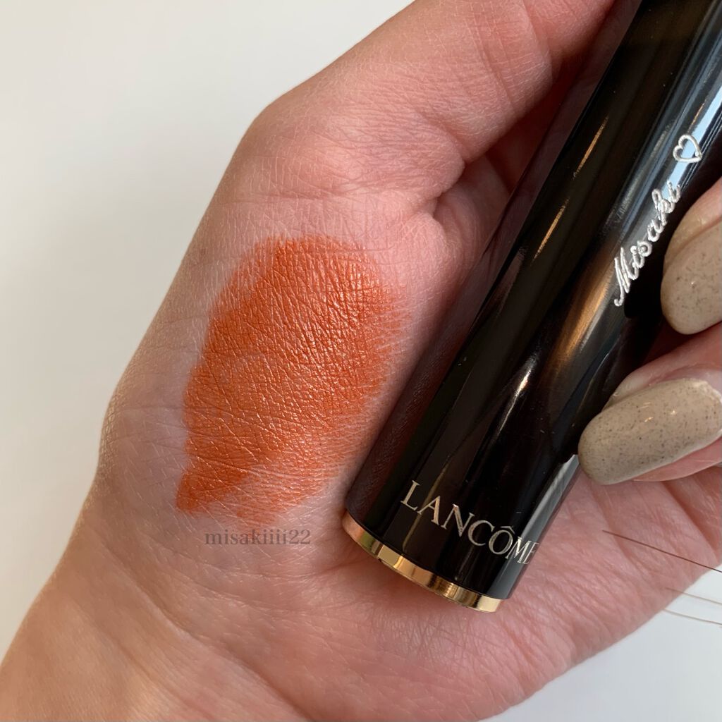 ラプソリュ ルージュ/LANCOME/口紅を使ったクチコミ(2枚目)