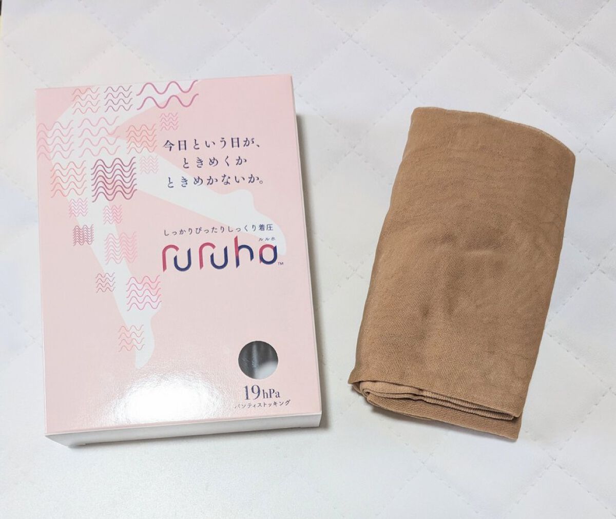 ruruho19（パンティストッキングタイプ）/ruruho/着圧ソックス・レギンスを使ったクチコミ（2枚目）