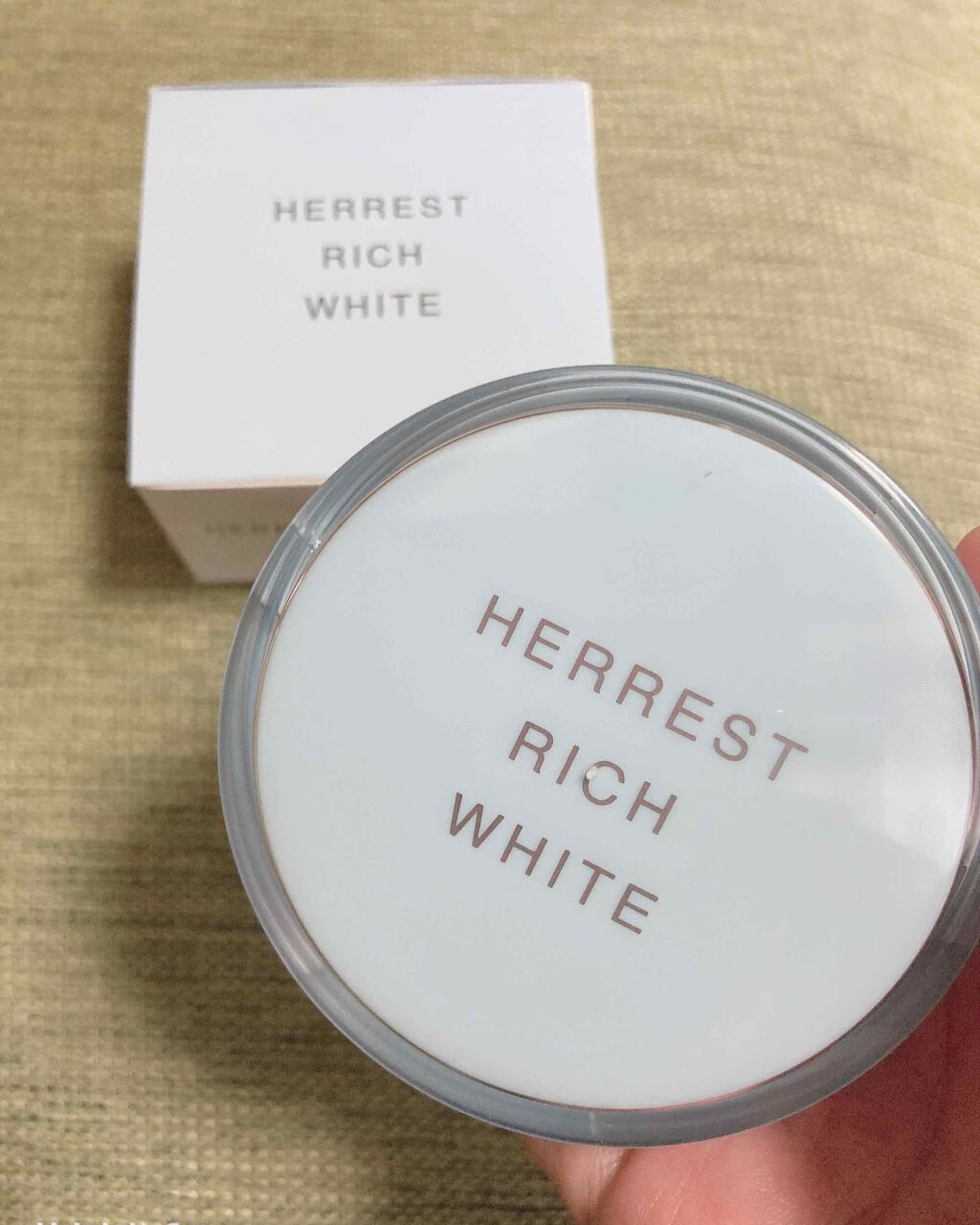 HERREST RICH WHITE/HERREST/オールインワン化粧品を使ったクチコミ(1枚目)
