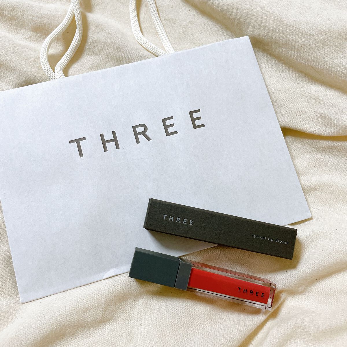 リリカルリップブルーム/THREE/口紅を使ったクチコミ（1枚目）