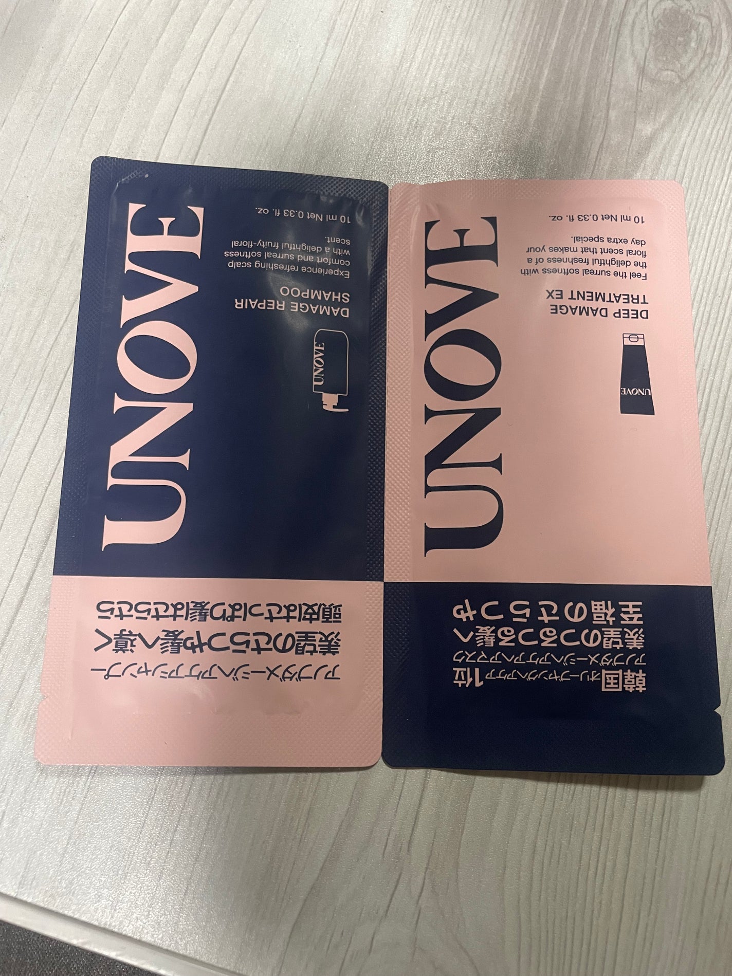 ディープダメージシャンプー&トリートメントセット/UNOVE/シャンプー・コンディショナーを使ったクチコミ(1枚目)