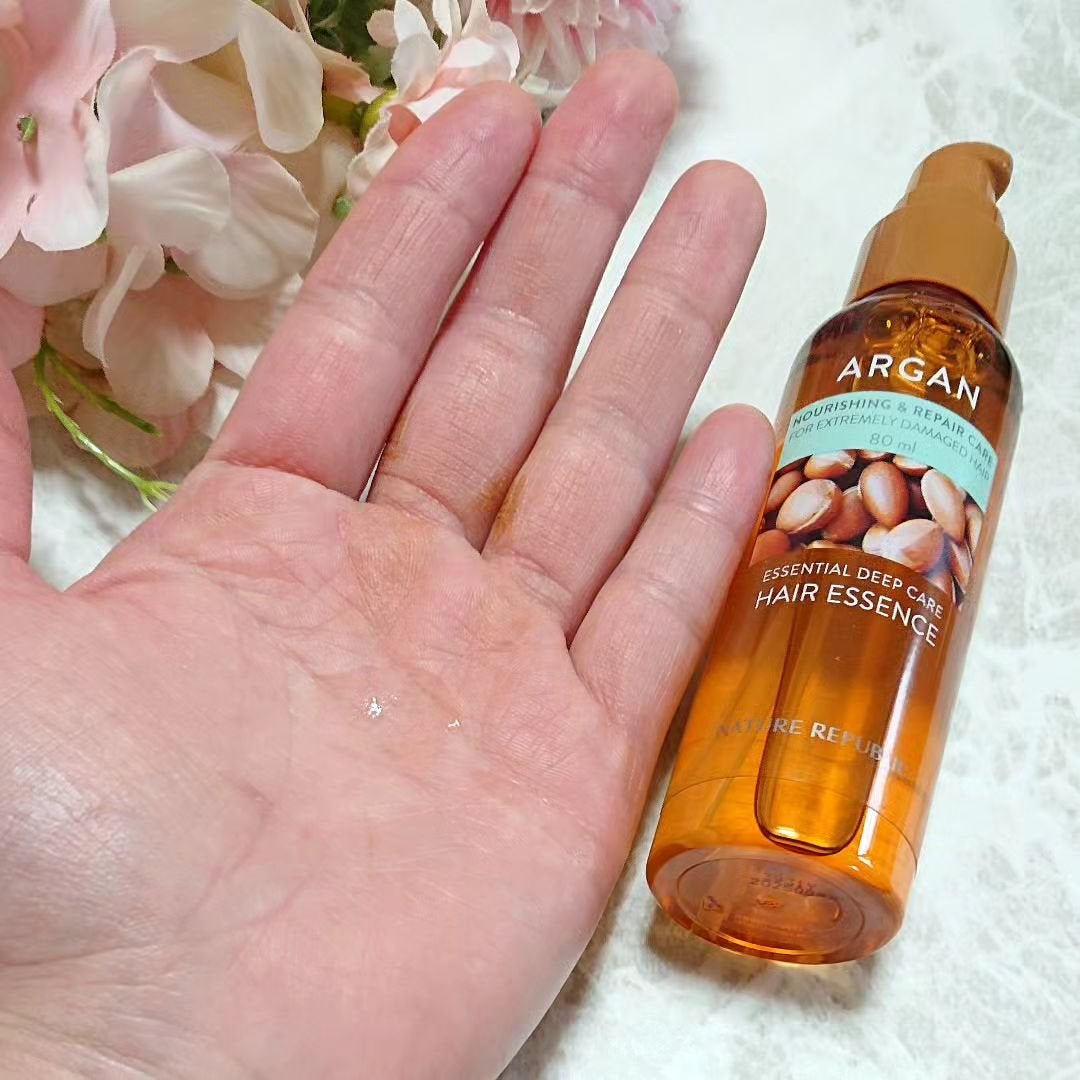 アルガンエッセンシャル ヘアオイル/ネイチャーリパブリック/ヘアオイルを使ったクチコミ(4枚目)