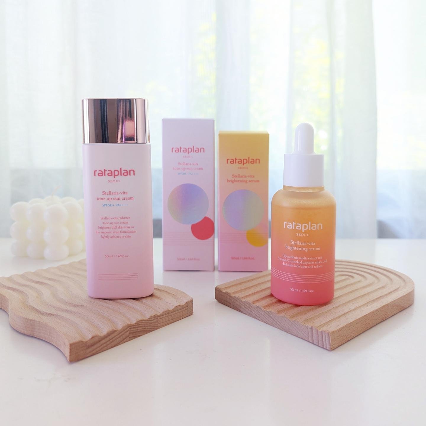 ステラリア・ビタブライトニングセラム/rataplan/美容液を使ったクチコミ（1枚目）