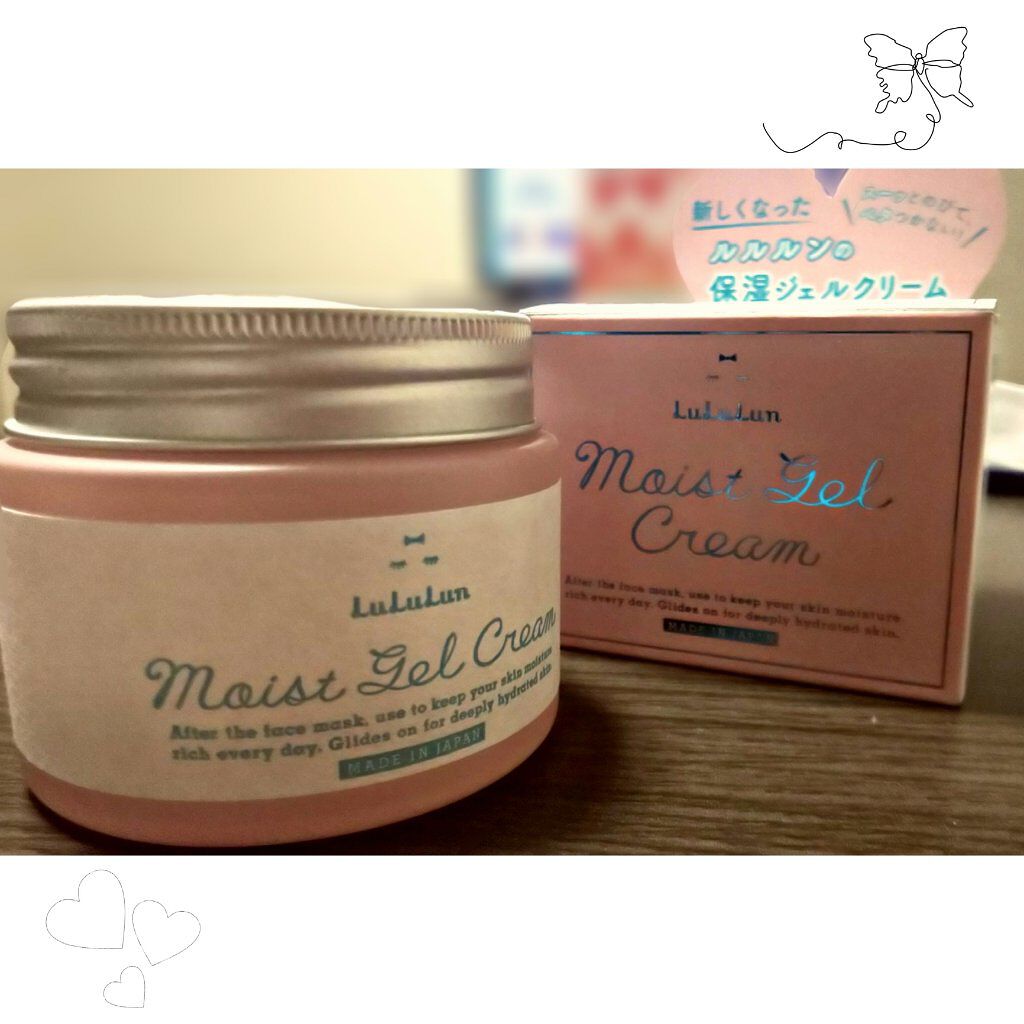 ルルルン モイストジェルクリーム(保湿タイプ)/ルルルン/フェイスクリームを使ったクチコミ(1枚目)