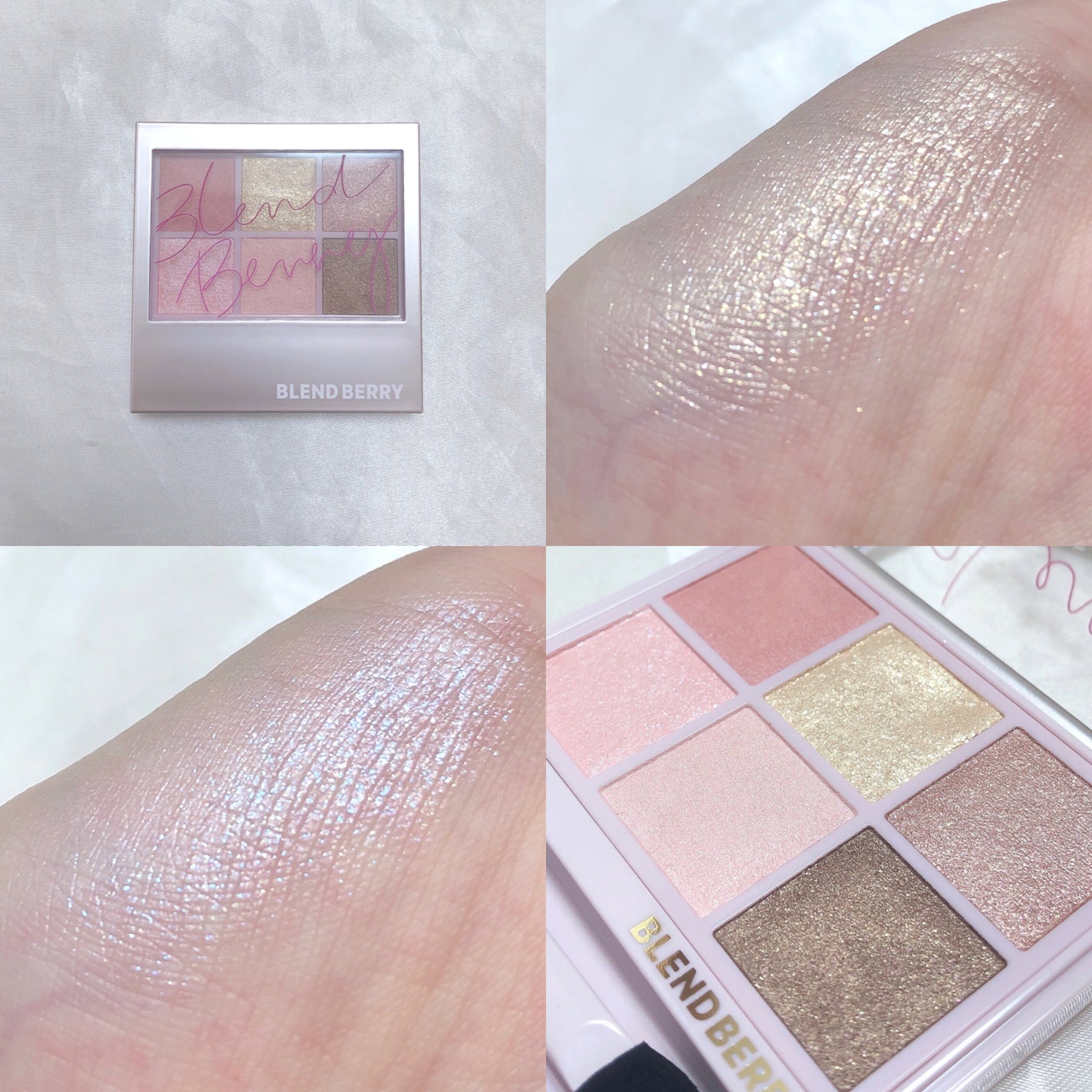 オーラクリエイション/BLEND BERRY/アイシャドウパレットを使ったクチコミ(2枚目)