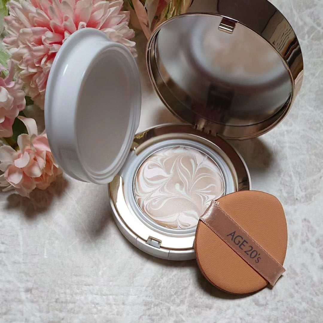 シグネチャーエッセンスカバーパクト ロングステイ/AGE20’s/クッションファンデーションを使ったクチコミ(4枚目)