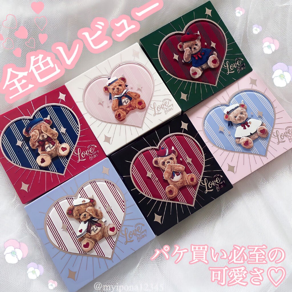 Love Bear ブラッシュ/FlowerKnows/パウダーチークを使ったクチコミ(1枚目)