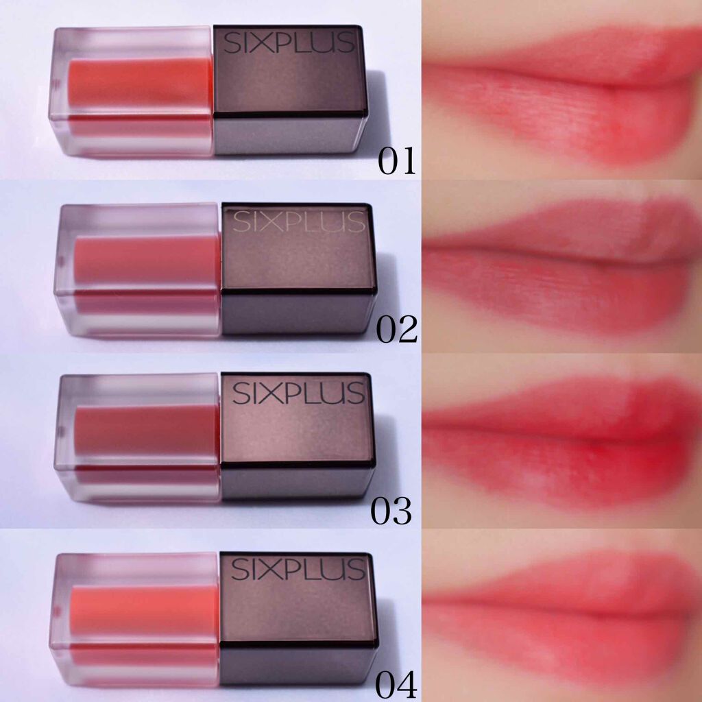SIXPLUS マット リキッド リップスティック/SIXPLUS/リップグロスを使ったクチコミ(4枚目)