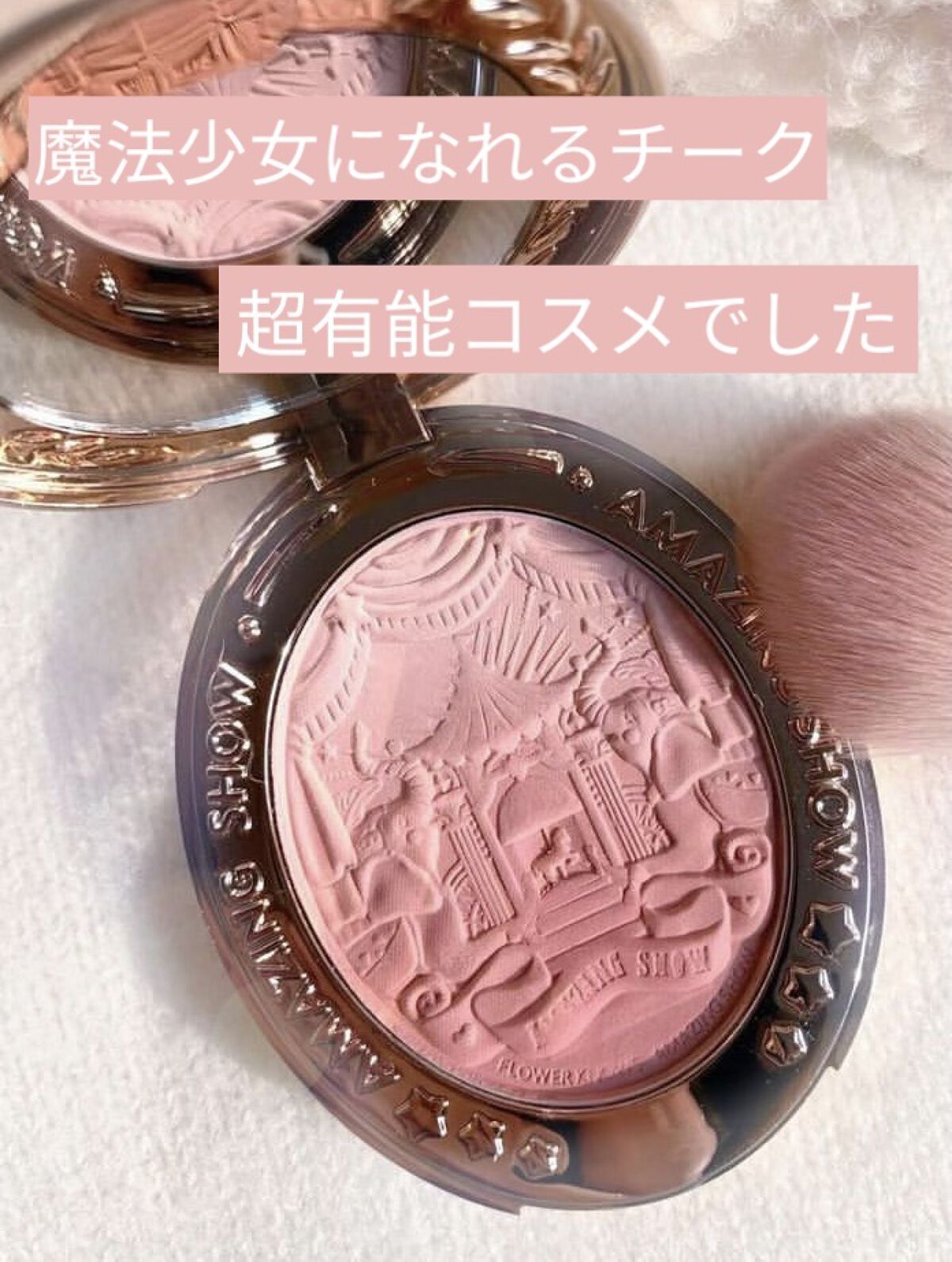 サーカスシリーズ グラデーションブラッシュ /FlowerKnows/パウダーチークを使ったクチコミ（1枚目）