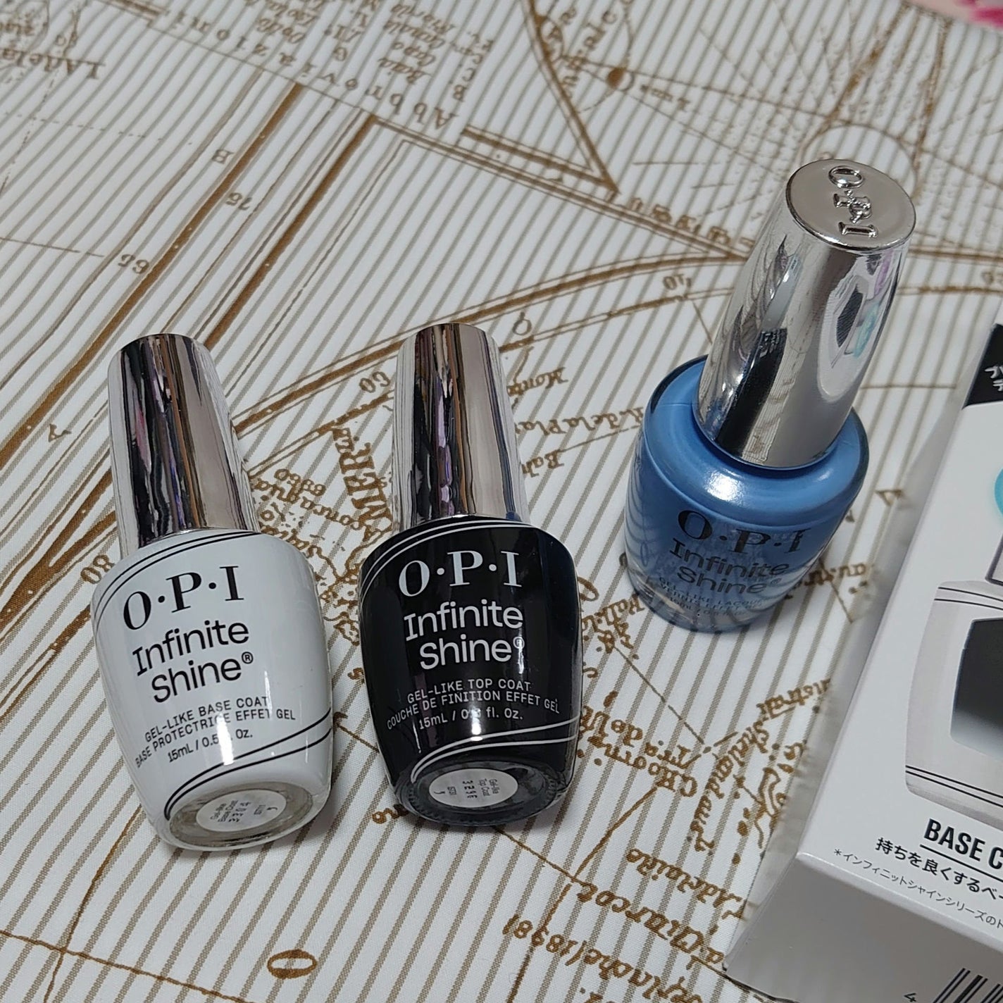 藤代由香 on LIPS 「初OPI!思ったより普通だった。仕上がりはコフレドールのほうが..」(2枚目)