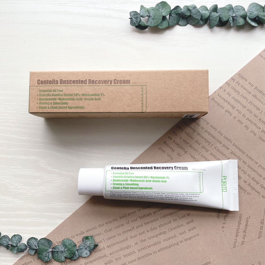 センテラアンセンティドリカバリークリーム/PURITO/フェイスクリームを使ったクチコミ(1枚目)