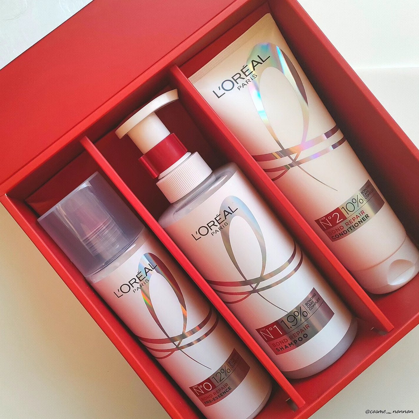 ロレアル パリ ボンド リペア シャンプー/コンディショナー/ロレアル パリ/市販シャンプーを使ったクチコミ(9枚目)