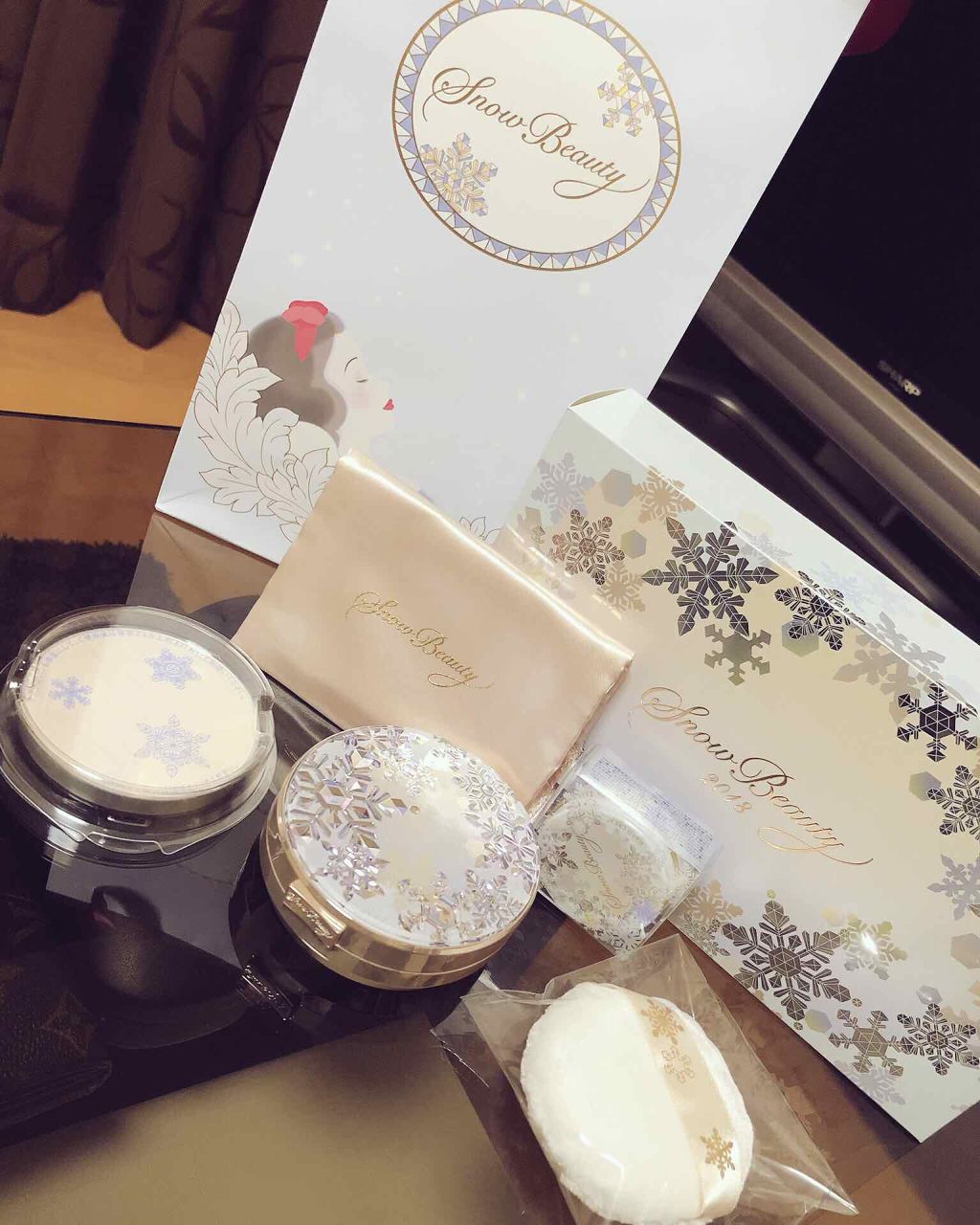 スノービューティー ホワイトニング フェースパウダー 2017/スノービューティー/プレストパウダーを使ったクチコミ(1枚目)