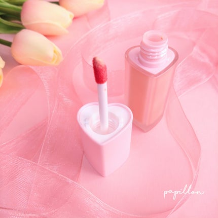 ミルクハートティントリップアンドチーク アップルミルク/Merrymonde/リップティントの画像