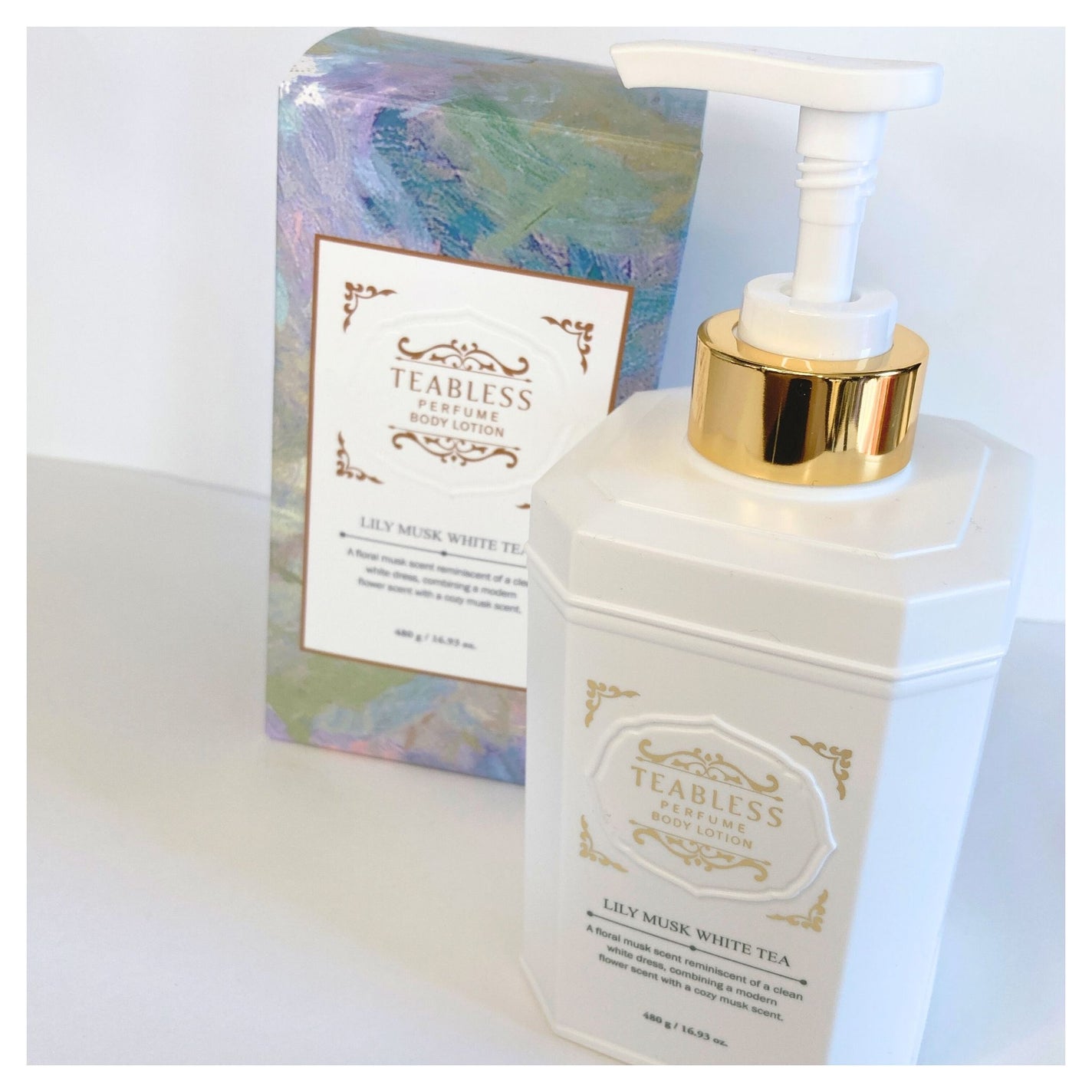 パフュームボディローション リリィムスクホワイトティー/TEABLESS/ボディローションを使ったクチコミ(2枚目)