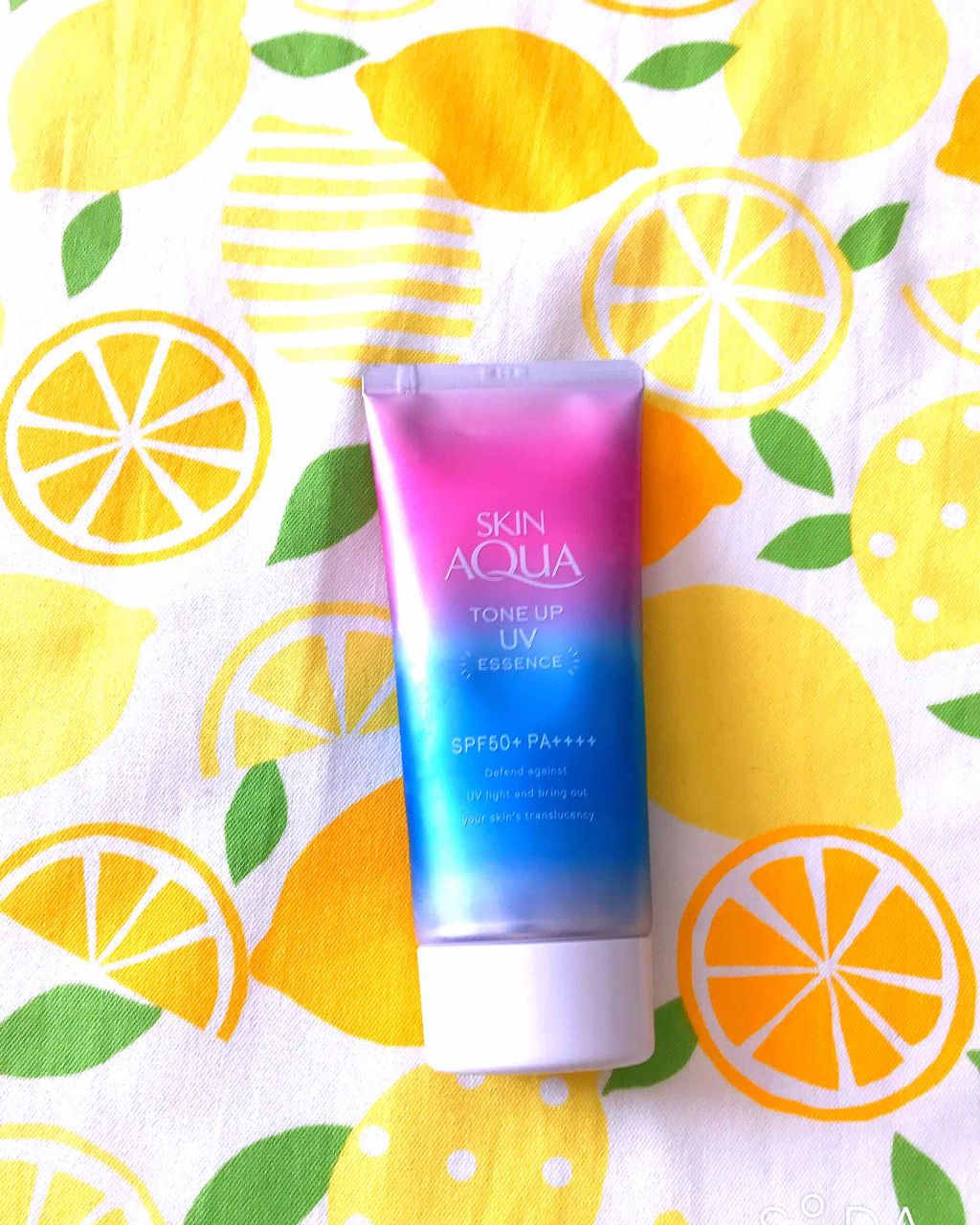 スキンアクア トーンアップUVエッセンス/スキンアクア/日焼け止めクリームを使ったクチコミ（1枚目）