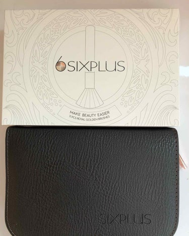 SIXPLUS エレガンスシリーズ ホワイトパール メイクブラシ11本セット/SIXPLUS/メイクブラシを使ったクチコミ（1枚目）