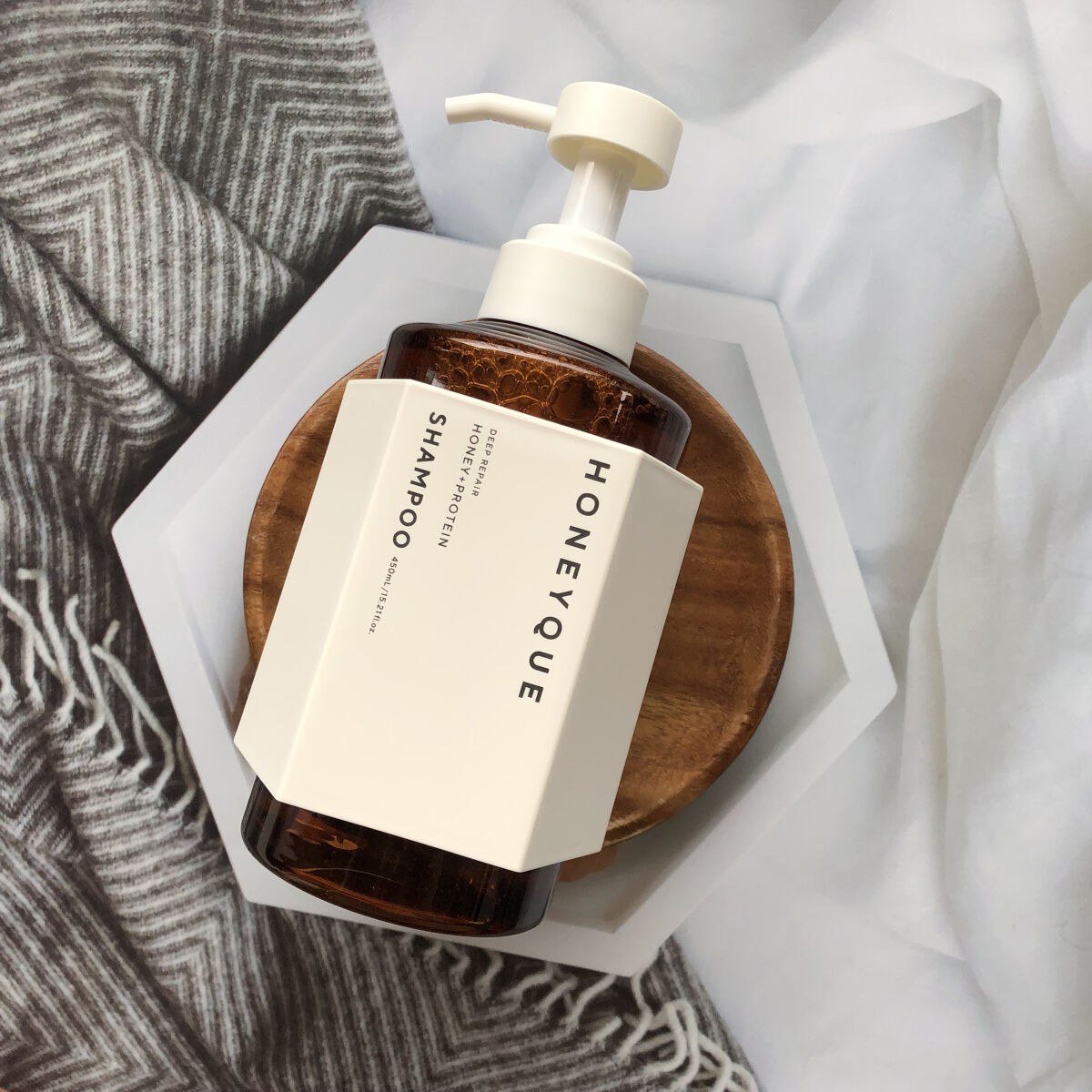 ディープリペア シャンプー モイスト／ヘアトリートメント モイスト/ハニーク/市販シャンプーを使ったクチコミ（1枚目）