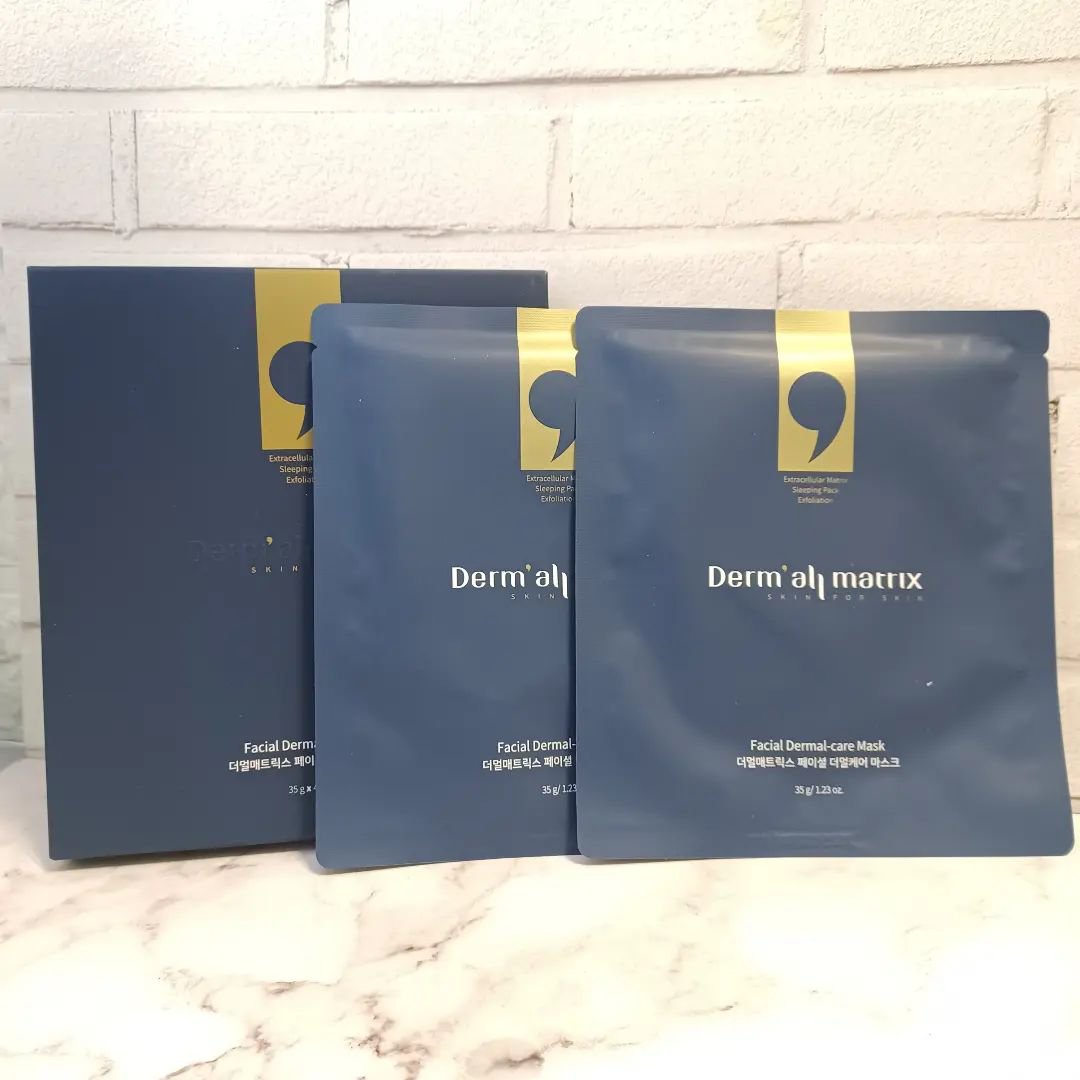 フェイシャル保湿パック 1シート/Dermall matrix/シートマスク・パックを使ったクチコミ（1枚目）