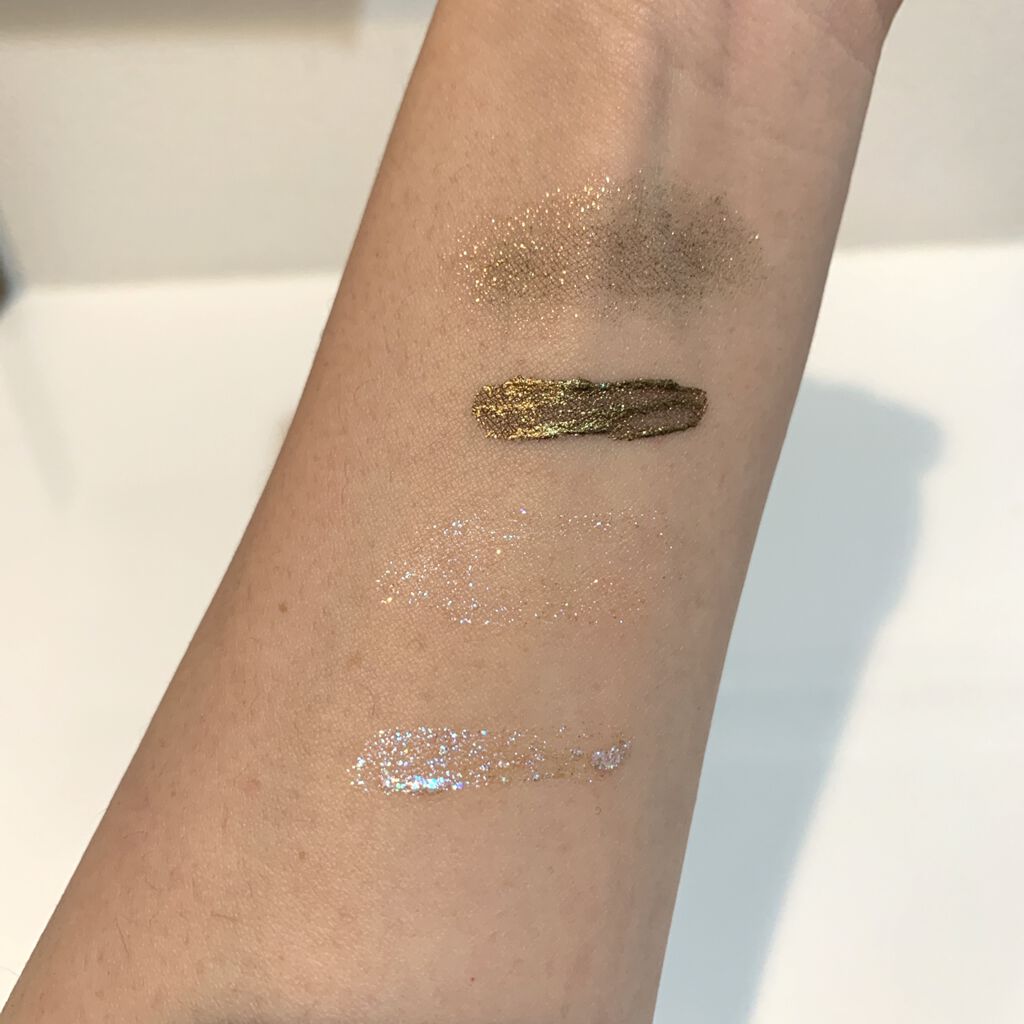 ザ リキッド アイシャドウ　ウルトラスパークル 005 Awful Good Girl/ADDICTION/リキッドアイシャドウを使ったクチコミ（2枚目）