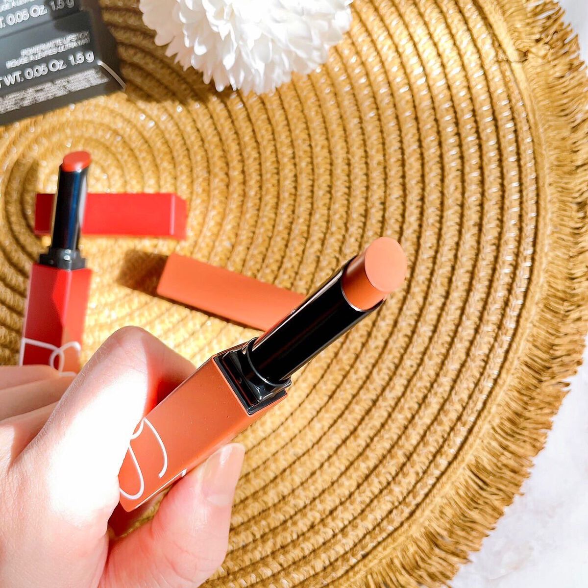 パワーマット リップスティック/NARS/口紅を使ったクチコミ(8枚目)