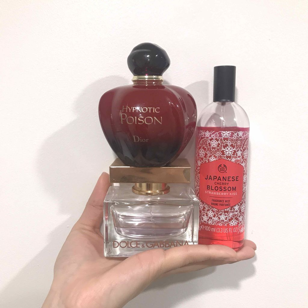 ジャパニーズチェリーブロッサム ストロベリーキス オードトワレ/THE BODY SHOP/香水を使ったクチコミ（1枚目）