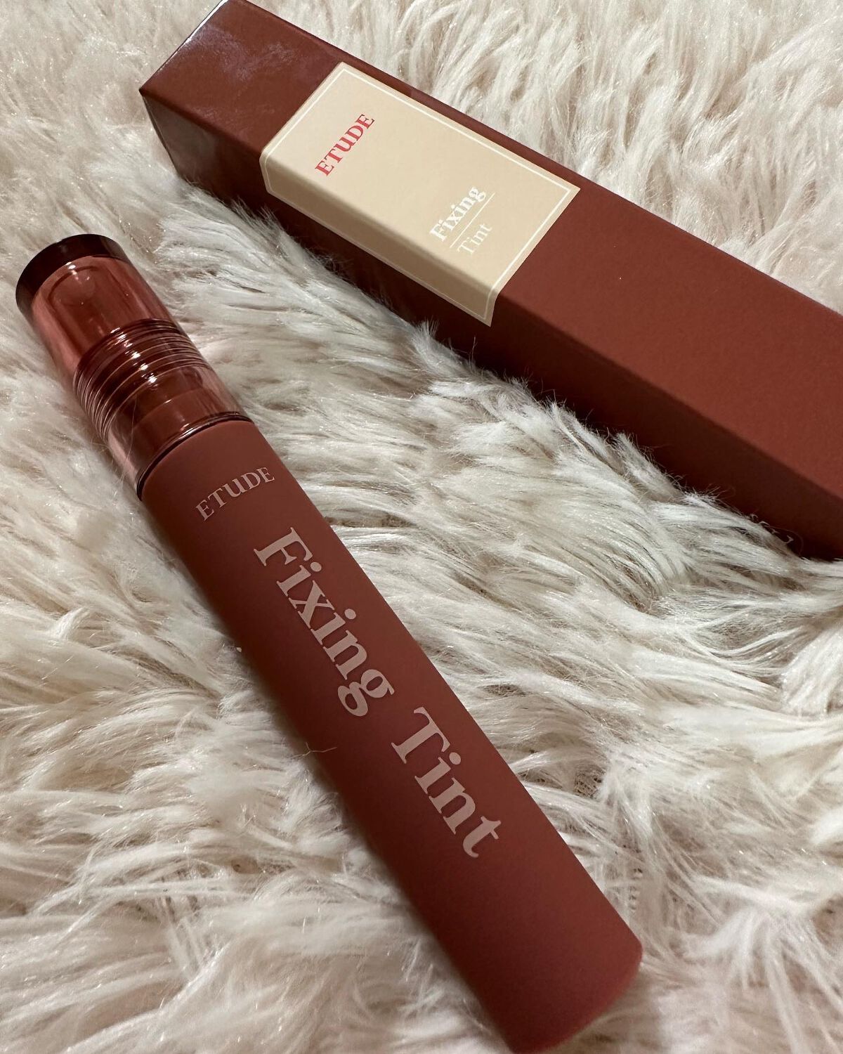 kumi◡̈*.k222 on LIPS 「ETUDE フィクシングティント色はローズラテを使用してみまし..」(2枚目)