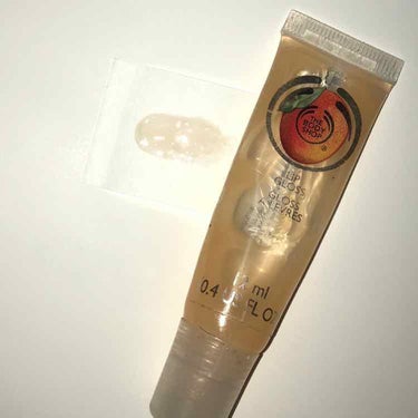 THE BODY SHOP フレーバーリップグロスのクチコミ「#リップグロス #マンゴーの香り #重めのテクスチャー..」（1枚目）