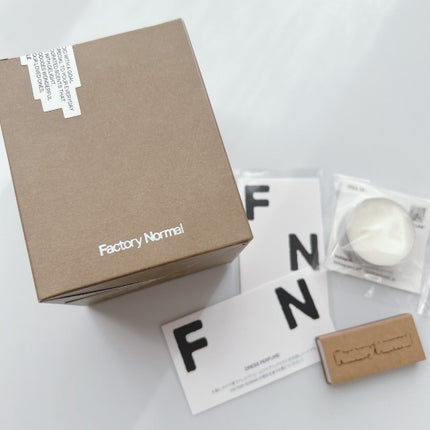 茶色い瓶 ウッド芯 キャンドル - Nagchampa/Factory Normal/アロマキャンドルを使ったクチコミ(4枚目)