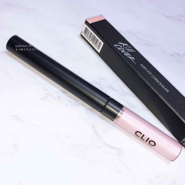 キル カバー エアリーフィット コンシーラー HL-01 BRIGHTENING PINK/CLIO/リキッドコンシーラーを使ったクチコミ（1枚目）