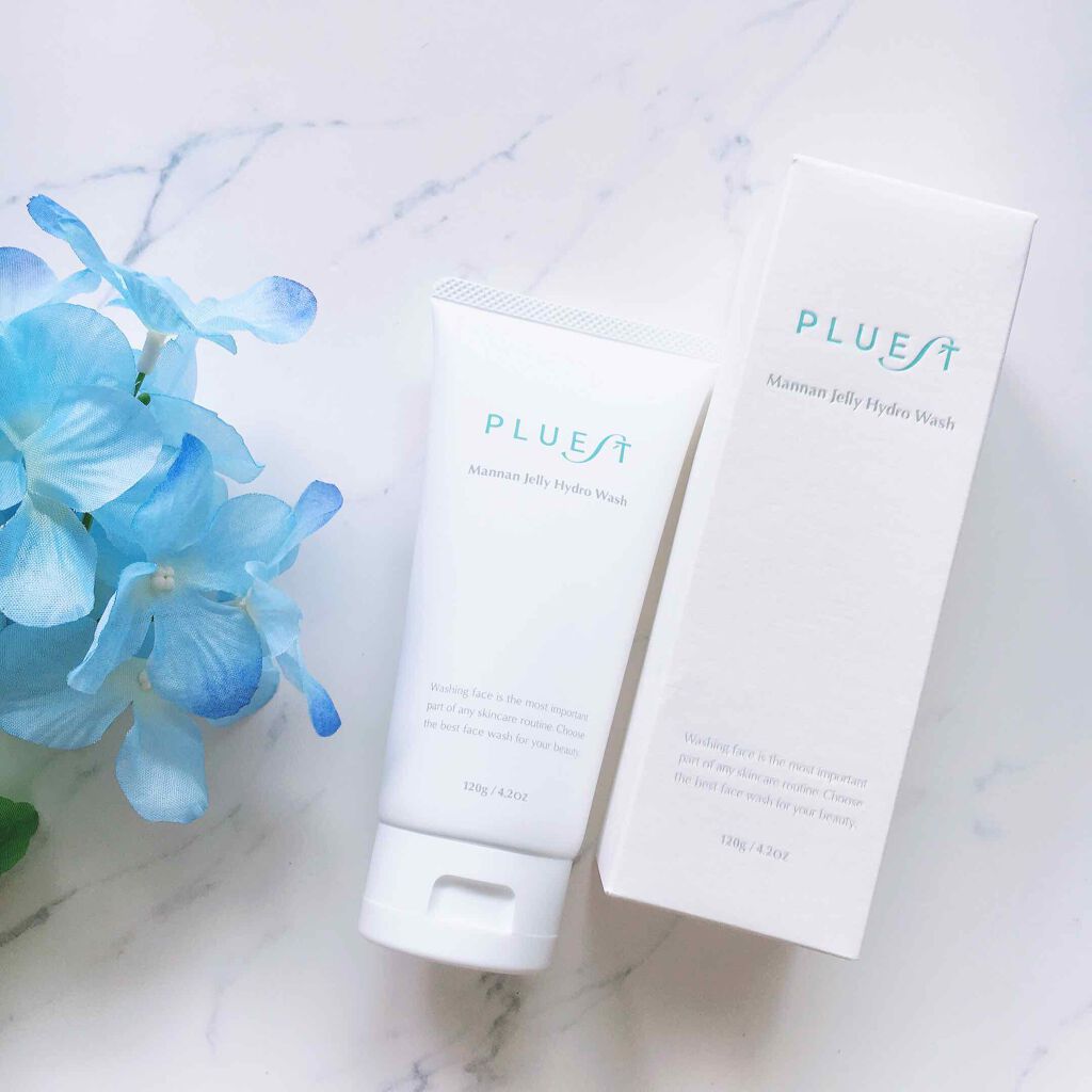 マンナンジェリーハイドロウォッシュ/PLUEST/洗顔料を使ったクチコミ（1枚目）
