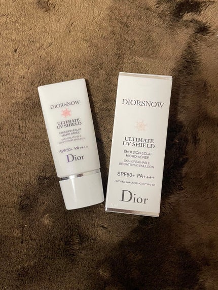 【旧】スノー アルティメット UVシールド 50+/Dior/日焼け止めミルクを使ったクチコミ(1枚目)