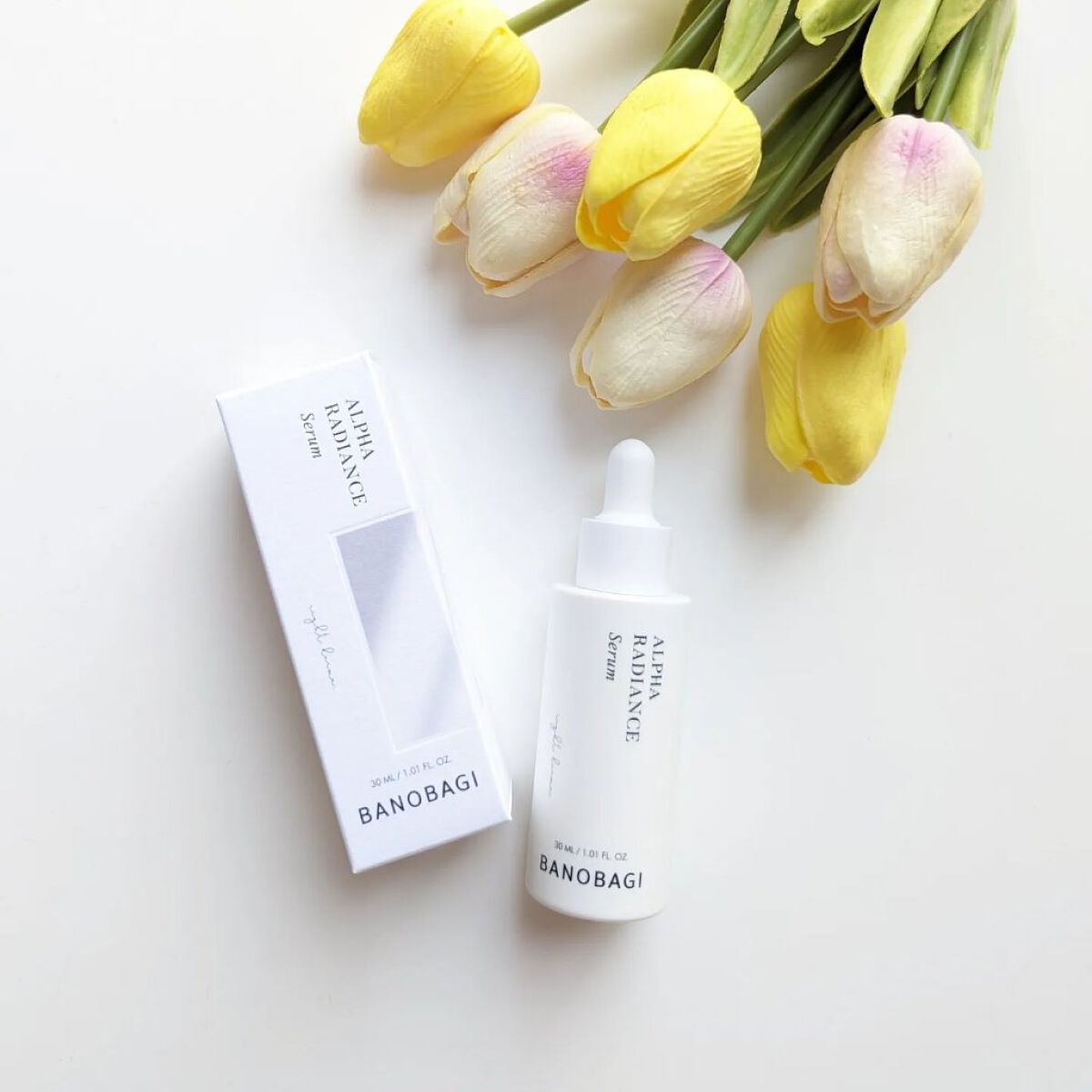 アルファラディアンスグローセラム/BANOBAGI/美容液を使ったクチコミ（2枚目）