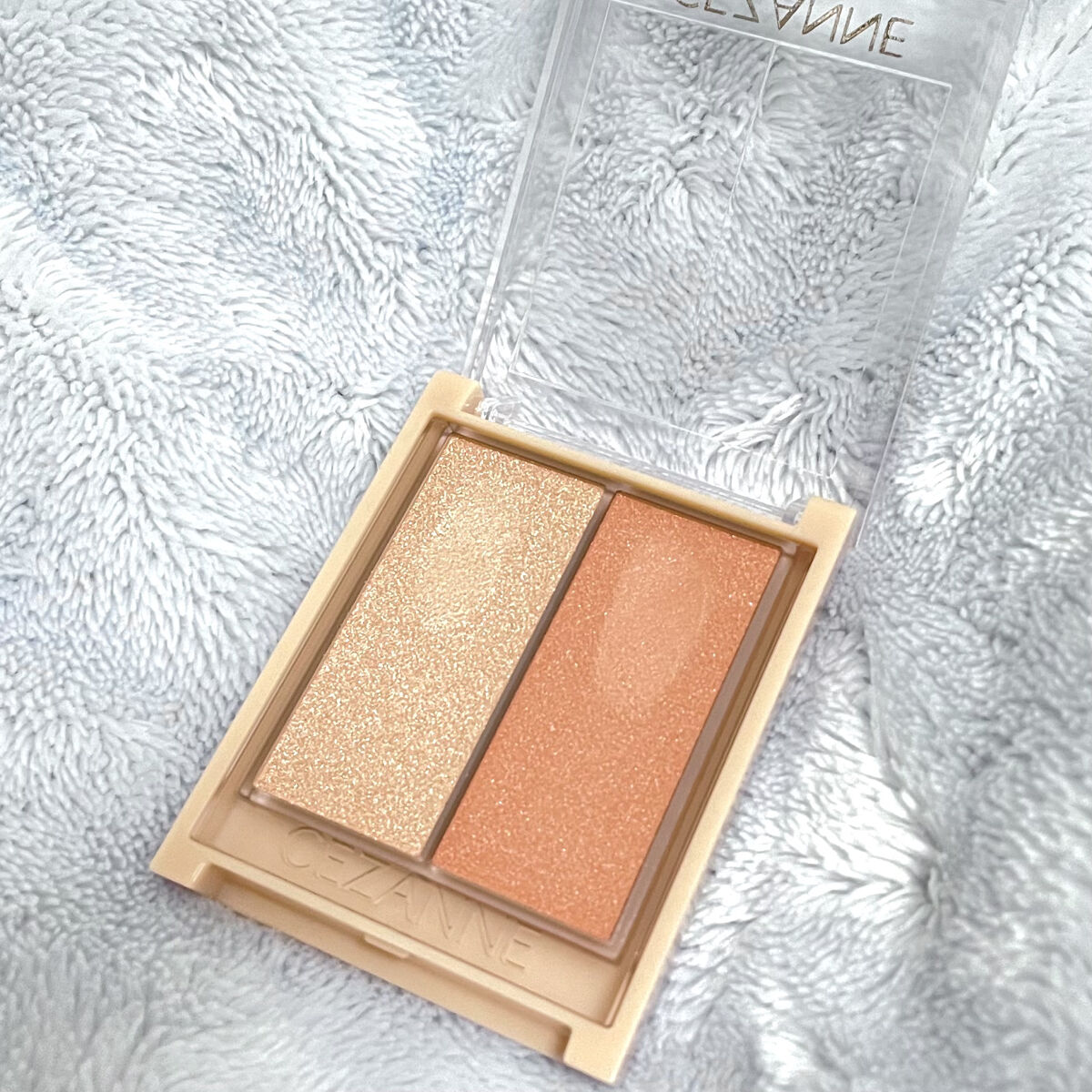 フェイスグロウカラー/CEZANNE/クリームハイライトを使ったクチコミ（2枚目）