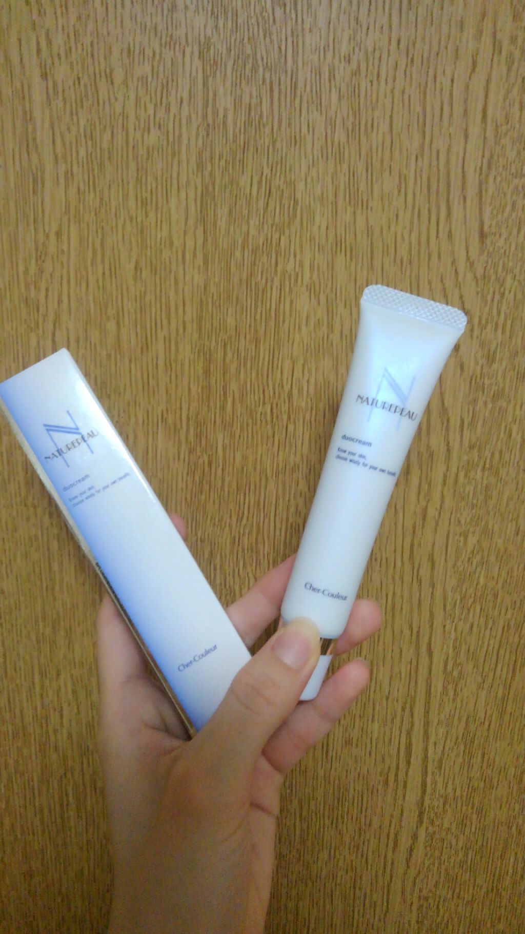 デュオクリーム/シェルクルール/フェイスクリームを使ったクチコミ(1枚目)