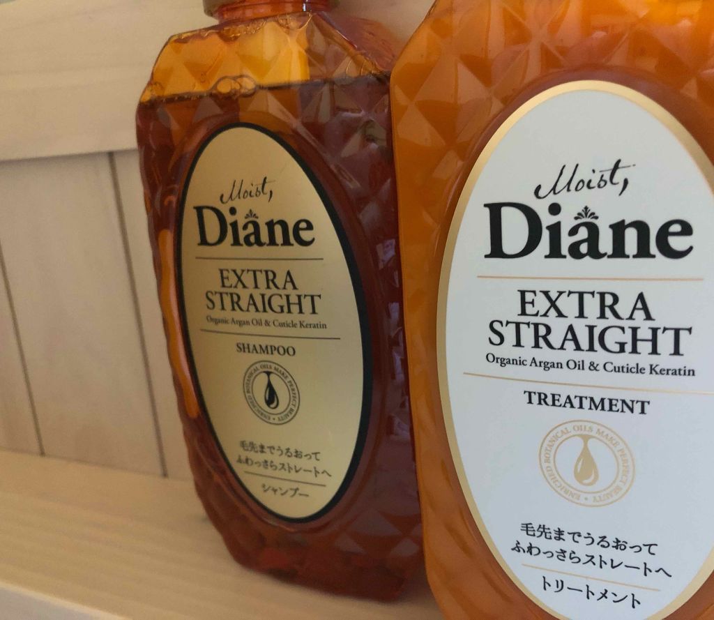 パーフェクトビューティ モイストダイアン エクストラストレート シャンプー/トリートメント/ダイアン/市販シャンプーを使ったクチコミ（1枚目）