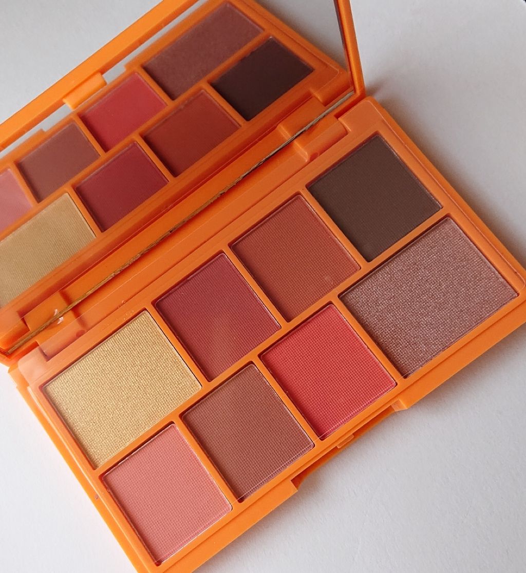 ミニチョコレートアイシャドウパレット/MAKEUP REVOLUTION/アイシャドウパレットを使ったクチコミ(2枚目)