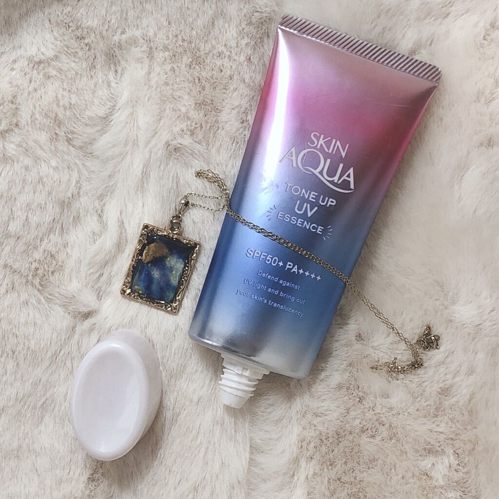 スキンアクア トーンアップUVエッセンス/スキンアクア/日焼け止めクリームを使ったクチコミ（2枚目）