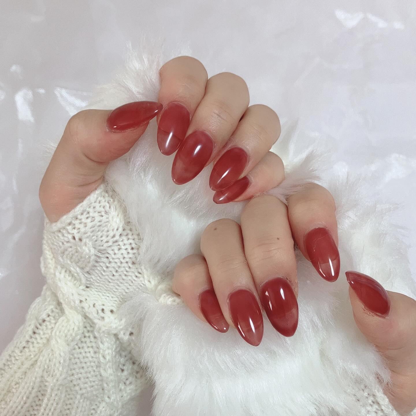 BRG ジェルネイル/DAISO/ジェルネイルを使ったクチコミ（3枚目）