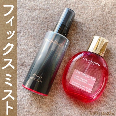 フィックス メイクアップ/CLARINS/ミスト状化粧水を使ったクチコミ（1枚目）