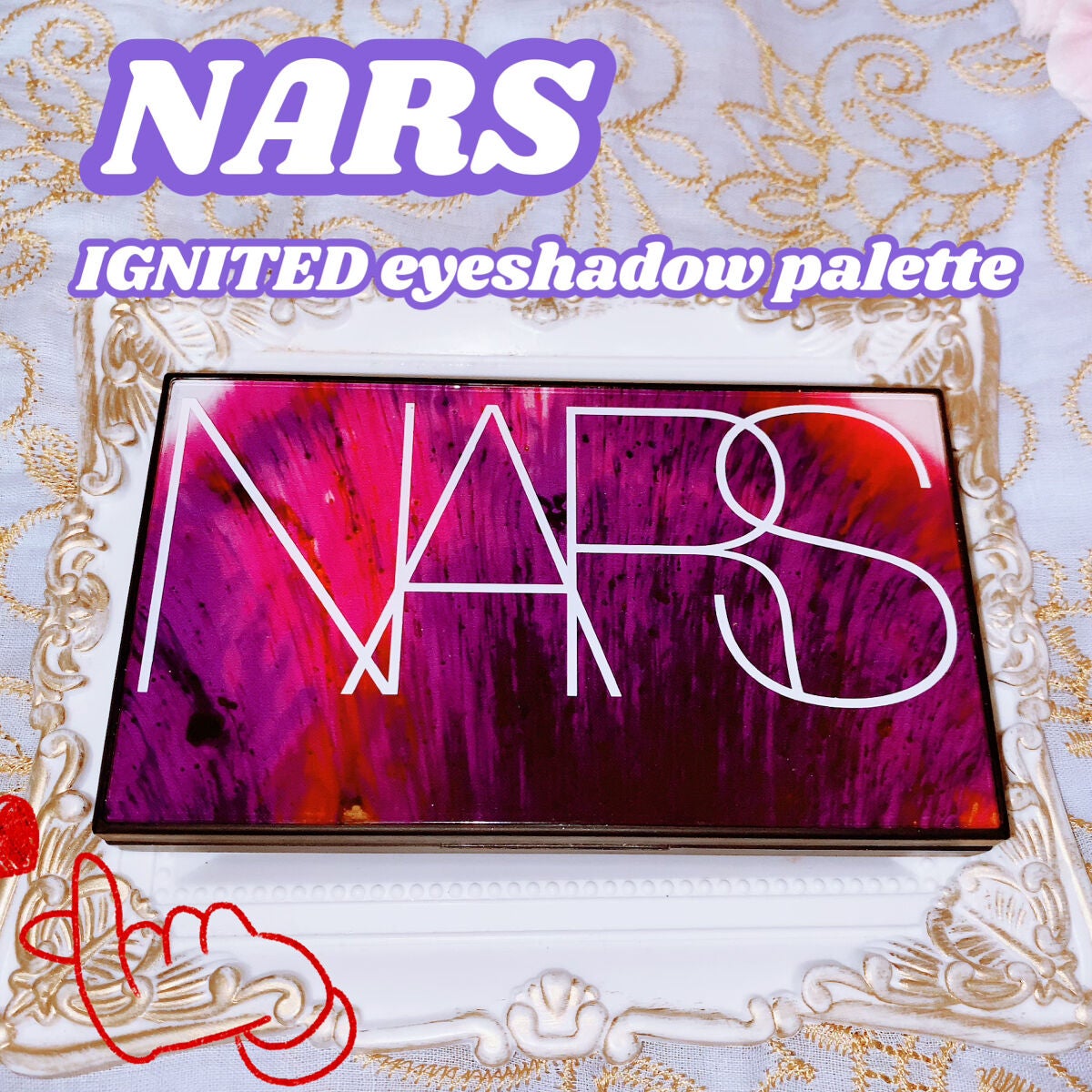 イグナイテッド アイシャドウパレット/NARS/アイシャドウパレットを使ったクチコミ(1枚目)