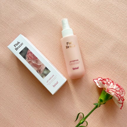 パフュームヘアパックインミスト Pink Breeze/Daleaf/アウトバストリートメントを使ったクチコミ(1枚目)