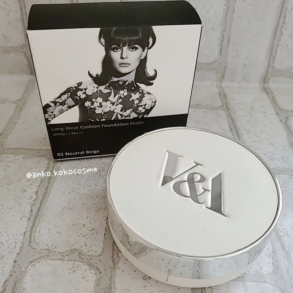 ロングウェアクッションファンデーション マット/V&Aビューティー/クッションファンデーションを使ったクチコミ（1枚目）