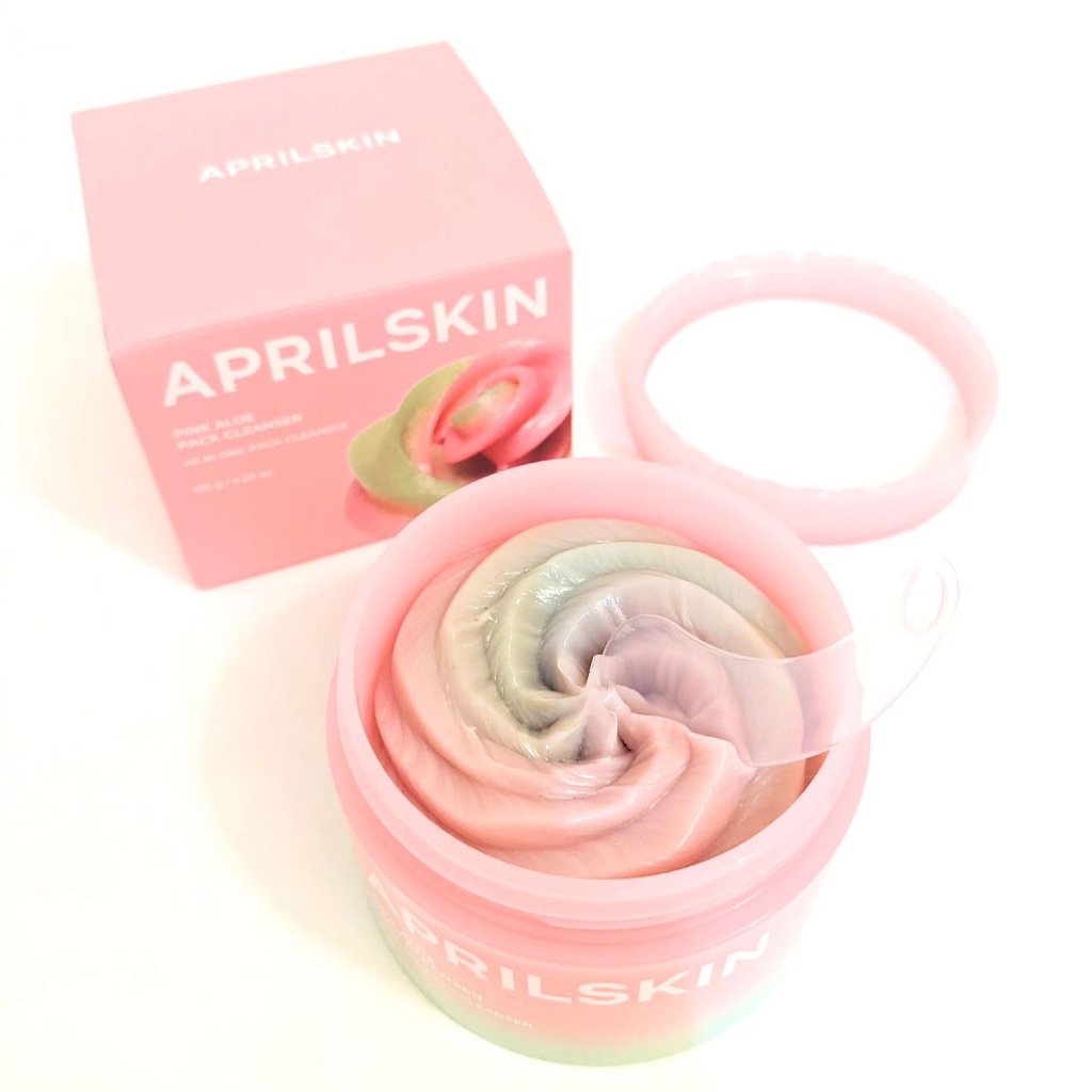 ピンクアロエメレンゲクレンザー/APRILSKIN/その他洗顔料を使ったクチコミ（1枚目）