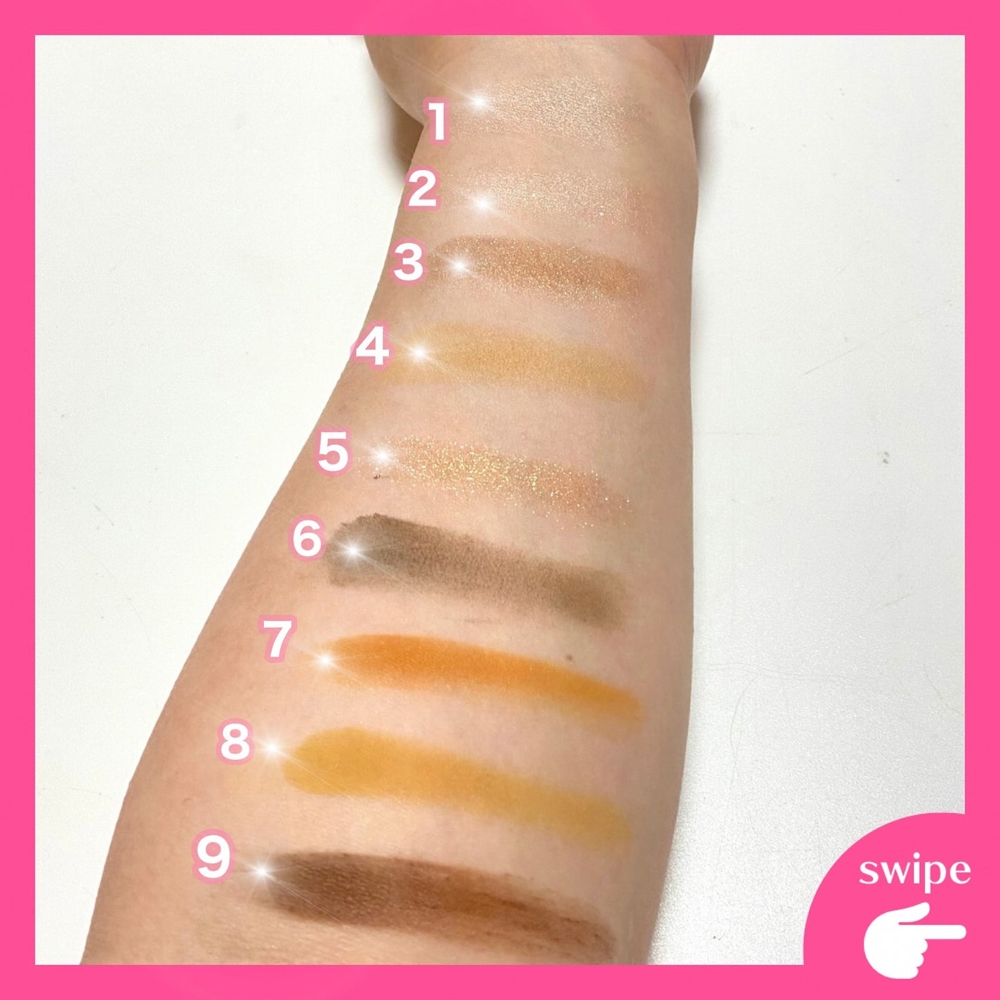 Love Bear 9色 アイシャドウパレット/FlowerKnows/アイシャドウパレットを使ったクチコミ(3枚目)