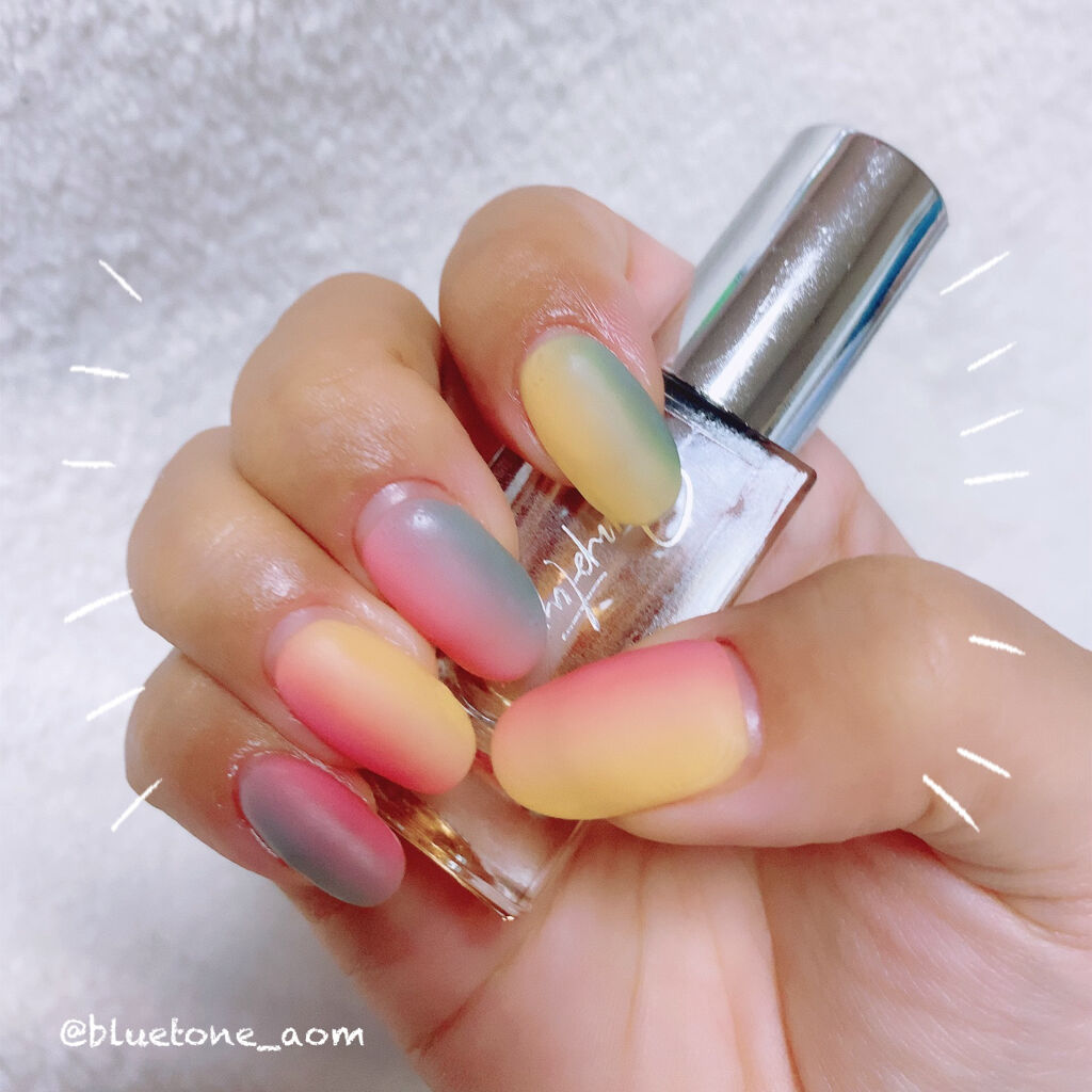 ジェルネイル（ライト対応）/セリア/ジェルネイルを使ったクチコミ（3枚目）