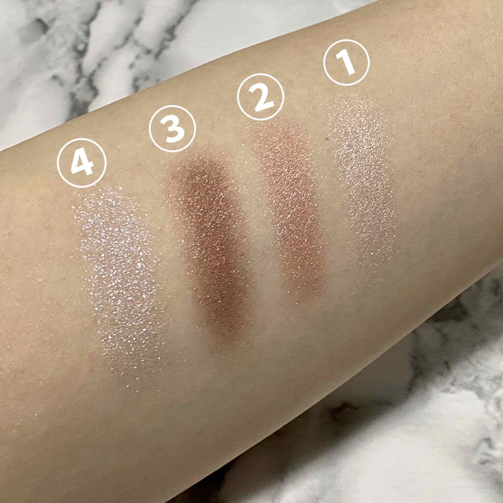 リアルクローズシャドウ/excel/アイシャドウパレットを使ったクチコミ（3枚目）