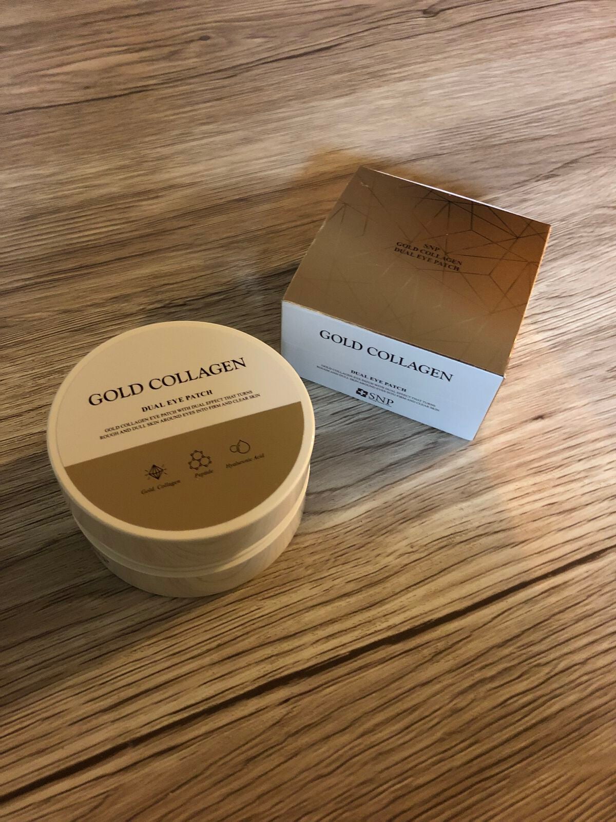 GOLD COLLAGEN DUAL EYE PATCH/SNP/アイケア・アイクリームを使ったクチコミ(4枚目)