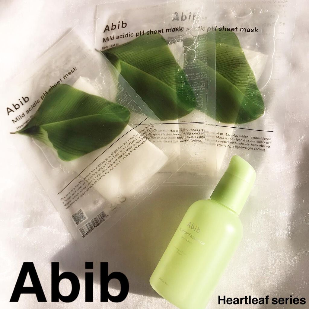 弱酸性pHシートマスク ドクダミフィット/Abib /シートマスク・パックを使ったクチコミ(1枚目)