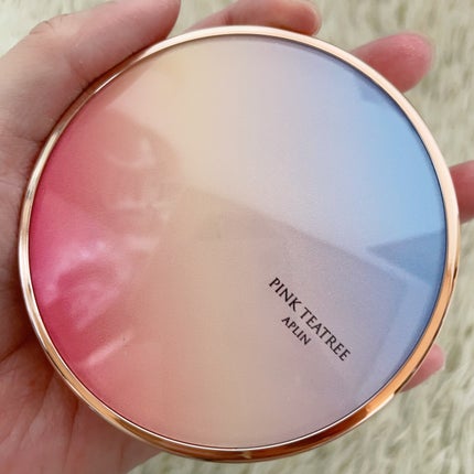 ピンクティーツリーカバークッション/APLIN/クッションファンデーションを使ったクチコミ(2枚目)